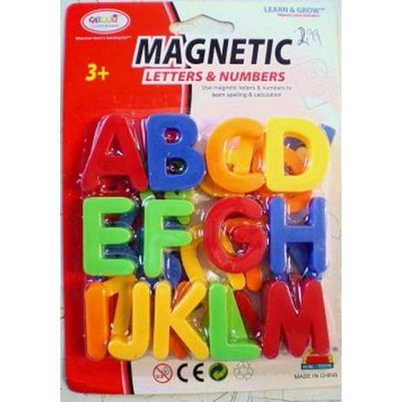 DENTT Alphabet en Majuscules Magnétiques