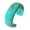 Light blue, variant on Comfortable Wide Bangle Acrylic Texture Suitable for Daily and Party Wear