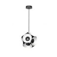 thumbnail image 2 of CH51224-BK/WH-Kuzco Lighting-Magellan - 95W LED Chandelier-23 Inches Tall and 23.13 Inches Wide-Black/White Finish, 2 of 3