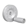 thumbnail image 3 of Aluminum Alloy Lathe Hand Wheel Slide Handwheel Scale Hand Wheel Rocking Wheel 8mm, 3 of 9