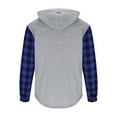 thumbnail image 4 of Fnooota Hoodies for Men 2025, Athletic Casual Pullover Long Sleeve Fall Sweatshirts Blue Size S, 4 of 6
