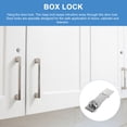thumbnail image 4 of OULII 1Jgo Hasp Cerradura De Seguridad Para Puertas De Inoxidable Resistente Plata, 4 of 7