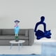 thumbnail image 2 of Figura De Muñeca Geisha Kabuki Asiática Con Estatua De Pensador Abstracto, Ideal Para Cumpleaños, Decoración Rústica, Dormitorio, Oficina, Bar, Bodas Y Como Accesorio De Colección., 2 of 8