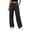 Black(Great Pants), variant on ZHYou No Boundarie Women's Cargo Wide Leg Pants High Waist Straight Casual Loose Fit Workwear Trousers with Flap Pockets,Brown,Size 2XL