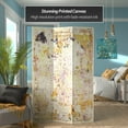 thumbnail image 2 of Oriental Furniture 6 ft. Tall Bebop Canvas Room Divider - 3 Panel, 2 of 7