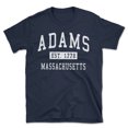 thumbnail image 1 of Adams Massachusetts Classic Established Men's Cotton T-Shirt, 1 of 1