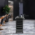 thumbnail image 5 of Miumaeov 5 Drawers Trolley Cart Beauty Salon Rolling Trolley Shelf Cart with Wheels Mobile Salon Spa Service Tray for Hair Stylist Hairdresser Beauty Tattoo, 5 of 14