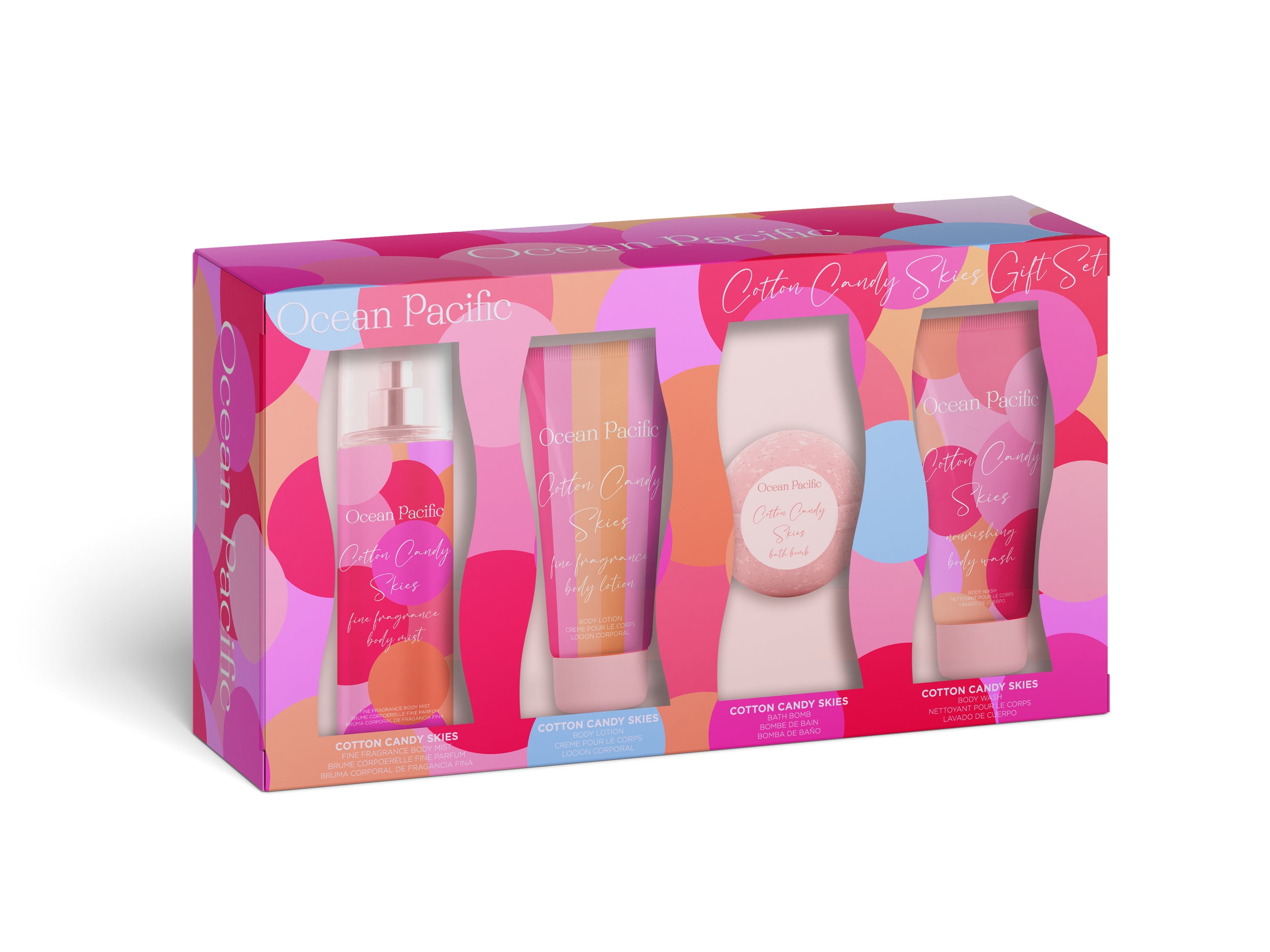 Ocean Pacific Cotton Candy Bath & Body Set