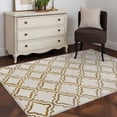 thumbnail image 3 of Beige Moroccan Area Rugs 3'x5', Washable Small Throw Rugs for Living Room Bedroom, Geometric Abstract Art Modern Indoor Outdoor Rug Non-Slip Low Pile Carpet Runner Reversible Floor Mats, 3 of 8