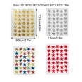 thumbnail image 4 of 10 Sheets Award Flash Sticker Five-pointed Star Label Removable Mother Praise Label Decorations Reward Decals Children Students Red, 4 of 7