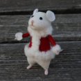 thumbnail image 4 of JUNWELL Halloween Christmas Mouse Decorations  Red Clothes Mouse Decorations, 4 of 7