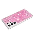 thumbnail image 2 of Allytechgroup Glitter Bling Phone Case for Samsung Galaxy S24 Ultra, Slim Fit Shockproof Anti-Scratch Perfect Phone Case for Girls and Women, Pink, 2 of 5