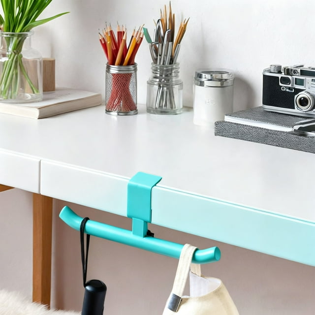 Heavy Duty Universal Desk Hook Durable No Drill Side Organizer Space Saving Utility Hanger For Efficient Storage