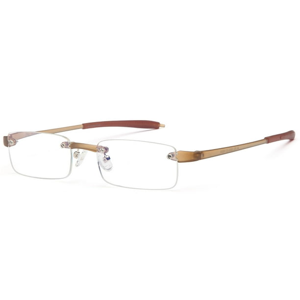 Lightweight Rimless Reading Glasses