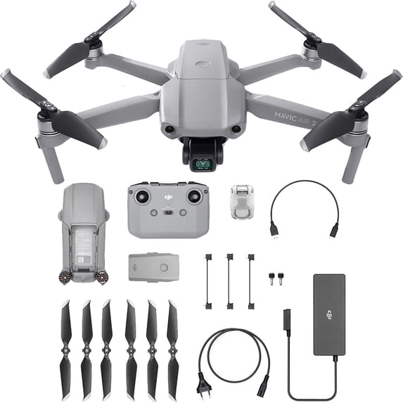 Restored DJI Mavic Air 2 - Foldable Drone with Remote Controller (Refurbished)