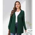 thumbnail image 4 of Daystry Women Casual Lightweight Cardigan Cover Up Open Front Breezy Long Sleeve Summer Blouses, 4 of 12