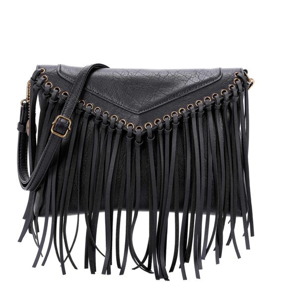 Ampere Creations Dallas Crossbody Bag - Black