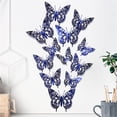 thumbnail image 7 of Jubipavy 12pcs 3D Butterfly Wall Stickers Home Decor Decor Decals Room Decoration Bedroom Party Wedding Decors Clearance, 7 of 7