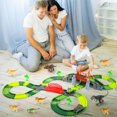 thumbnail image 6 of JoyStone 275 PCS Dinosaur Race Track Toys, Flexible Dinosaur Train Tracks Playset with 2 Dinosaur Cars and 8 Dinosaur Figures, Dinosaur Toys for Boy Girls, 6 of 8