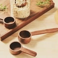 thumbnail image 3 of Topumt Wood Scoop For Ground Coffee Wooden Coffee Spoon For Measuring Coffee Beans/ Tea/ Protein Powder, 3 of 5