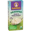 Annie's Homegrown Organic Grass Fed Shells & White Cheddar Macaroni & Cheese -- 6 oz Pack of 3