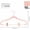 Blush Pink/Rosegold, variant on Premium Velvet Pants Hangers with Adjustable Clips (Pack of 10) Slim Skirt Hangers- Non Slip Felt Outfit Dress Hangers Black - Gold Hooks,Space Saving Shirt Clothes Hangers