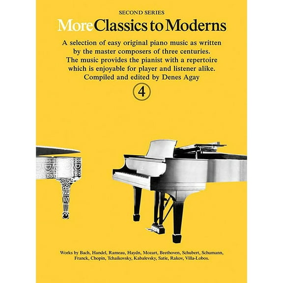 Music Sales More Classics To Moderns - Second Series Book 4