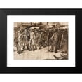 thumbnail image 2 of Luis Graner i Arrufi 14x11 Black Modern Framed Museum Art Print Titled - Soldiers Returning from Cuba (circa 1898), 2 of 5