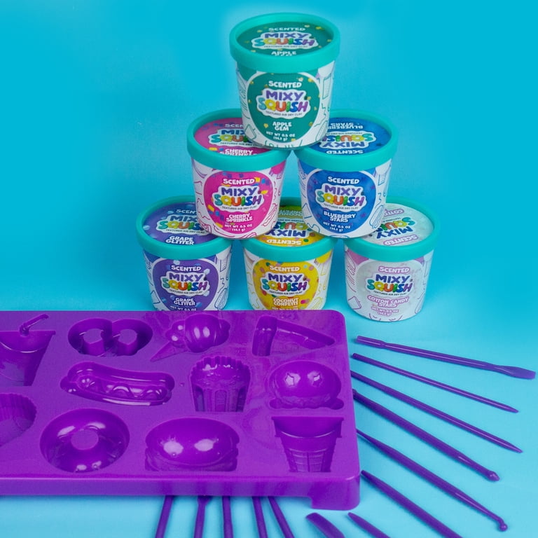 Mixy Squish Scented Mini Snack Shop, Air Dry Clay, Boys and Girl