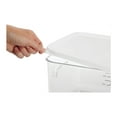 thumbnail image 6 of RUBBERMAID FG652300WHT Square Storage Container Lid, White, 6 of 6