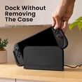 thumbnail image 2 of KIWIHOME P2 Shield Dockable Case and Screen Protector for Switch 2 (2025), TPU Grip Protective Cover and 9H Tempered Glass Film with Alignment Installation Frame, Black, 2 of 5