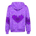 thumbnail image 5 of Chandails à Capuche Zippés pour Femmes Rabais de 50 % en Liquidation Blouse Imprimée Mode Hauts à Manches Longues Chandail Poches à Capuche, 5 of 5