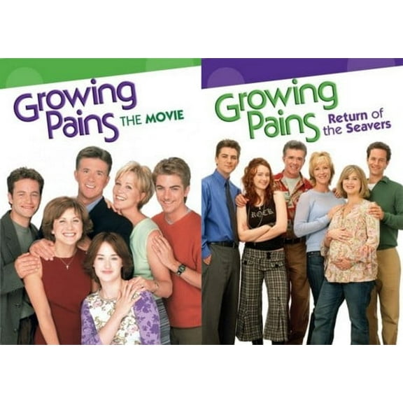 Both Growing Pains Reunion Movies: Growing Pains: The Movie & Growing Pains: Return of the Seavers (DVD-R)