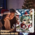 thumbnail image 4 of 2025 Christmas Countdown Advent Calendar with 24 Cute Acrylic Dragon Ornaments – Holiday Countdown for Kids, Adults, Tree, Home Decorations & Party Fun, 4 of 5