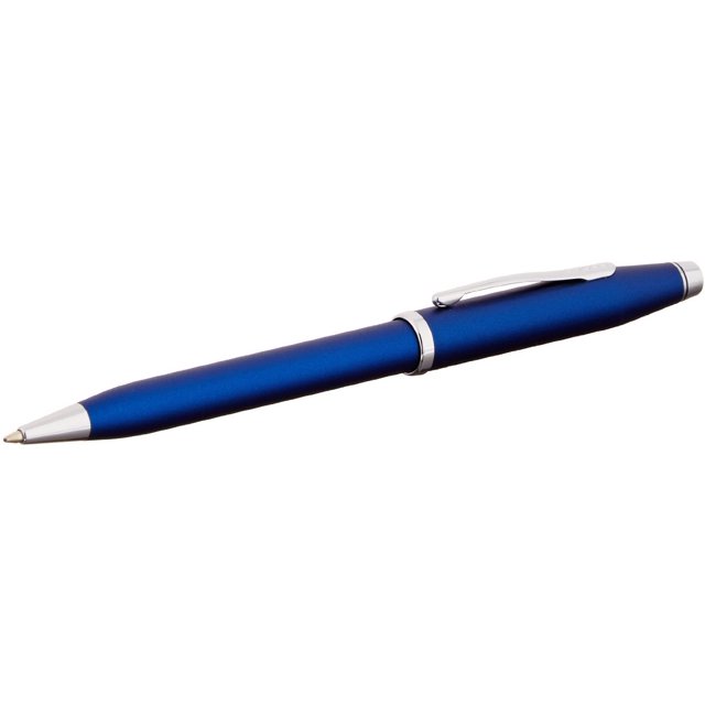 Cross Century II, Royal Blue, Ballpoint Pen, with Chrome Plated