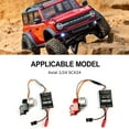 thumbnail image 2 of mmirethe 1pieces 1/24 Eco-friendly ESC RC Upgrade Part Steel Eco-friendly Rc Eco-friendly ESC For Axial SCX24 RC Car Part Black, 2 of 6