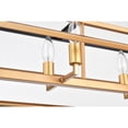 thumbnail image 5 of Tilla 12 in. 8-Light Indoor Matte Black and Matte Gold Finish Chandelier with Light Kit, 5 of 5