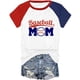 thumbnail image 1 of Fiudx Ropa de Mujer Camisa de Manga Corta para Mujer con Camiseta Informal con Botones Estampados a Cuadros, 1 of 3