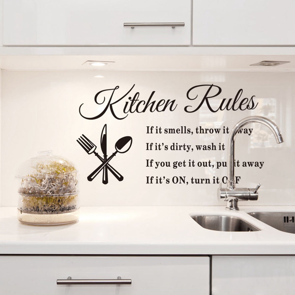 wall door stickers personalised any name home kitchen units