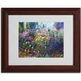 thumbnail image 2 of Trademark Fine Art "Garden In Maui II" Canvas Art by Manor Shadian, Wood Frame, 2 of 3