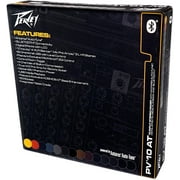Peavey PV 10 AT 10 Channel Compact Mixing Mixer Console with Bluetooth Auto-Tune pitch correction + PV 20 XLR Cable