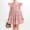 Pink, variant on Zecgelong Girls Summer Dresses Casual A Line Toddler Dress With Elastic Waist For Outdoor Play And Daily Wear Girls Summer Dresses Size 3-4 Years Beige
