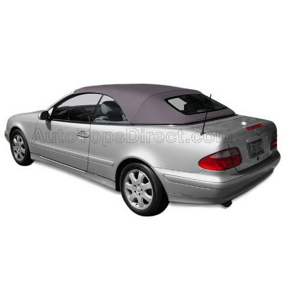 Sierra Auto Tops Convertible Top Replacement for 1999-2003 Mercedes CLK, Stayfast Canvas, Gray