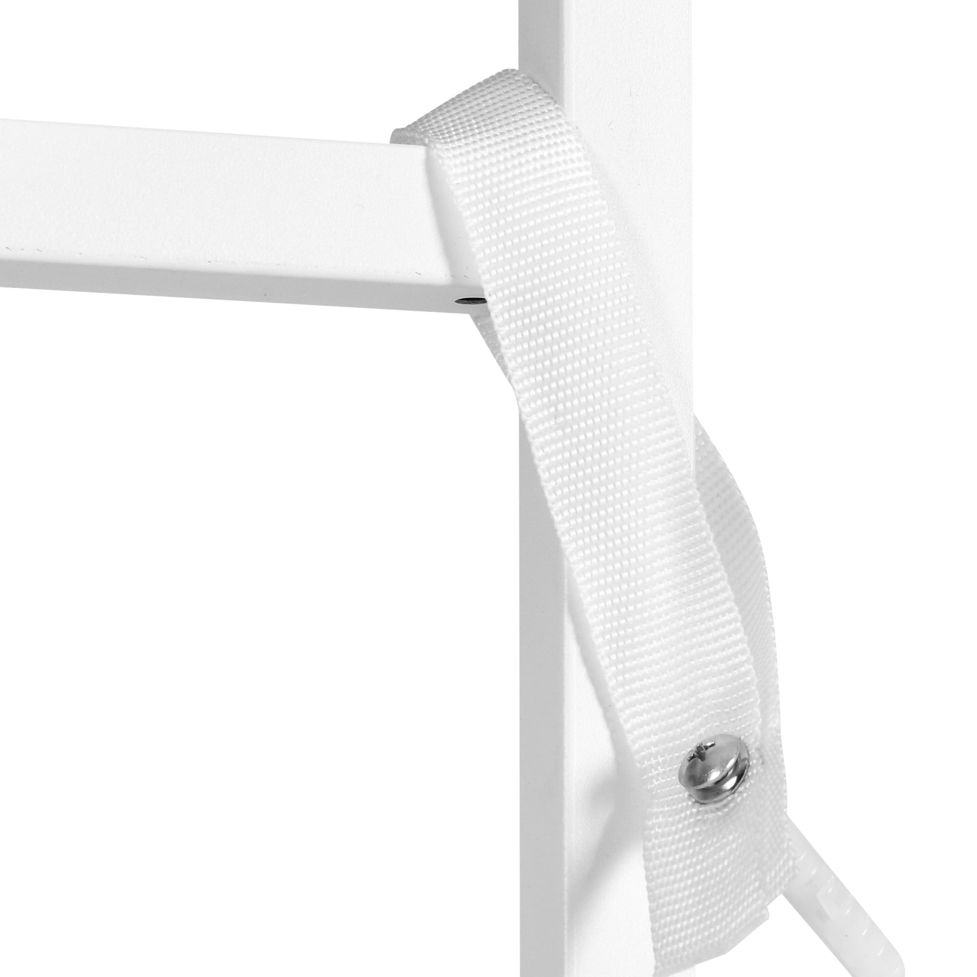 Uforic 7-Tier Heavy Duty Garment Rack,Walk In Clothes Rack,Closet Organizer System - White