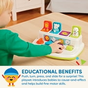 Battat Pop-Up Pals Interactive Animal Toy, Baby and Toddler Toys