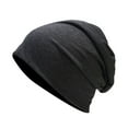 thumbnail image 2 of D-GROEE Double-layers Thin Knit Slouchy Beanies Cap Stretchy Slouchy Sleep Cap Beanie Hat for Women Men, 2 of 8