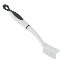 Superio Grout Brush with Ergonomic Handle for Tile Floors - Power Scrubber Grout Brush, Tile Scrubber - Deep Clean Brush for Bathroom, Shower, Kitchen, Sinks, Tiles (Grey)