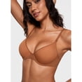 thumbnail image 3 of Bar INLYRIC Consufy Sheer Balconette Demi Unlined 34A Bronce, 3 of 4