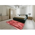 thumbnail image 4 of Ahgly Company Indoor Square Patterned Love Red Area Rugs, 5' Square, 4 of 6
