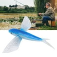 thumbnail image 1 of Spptty Leurre de Poisson Volant Appât de Pêche Brillant pour l'Eau de Mer, 1 of 8